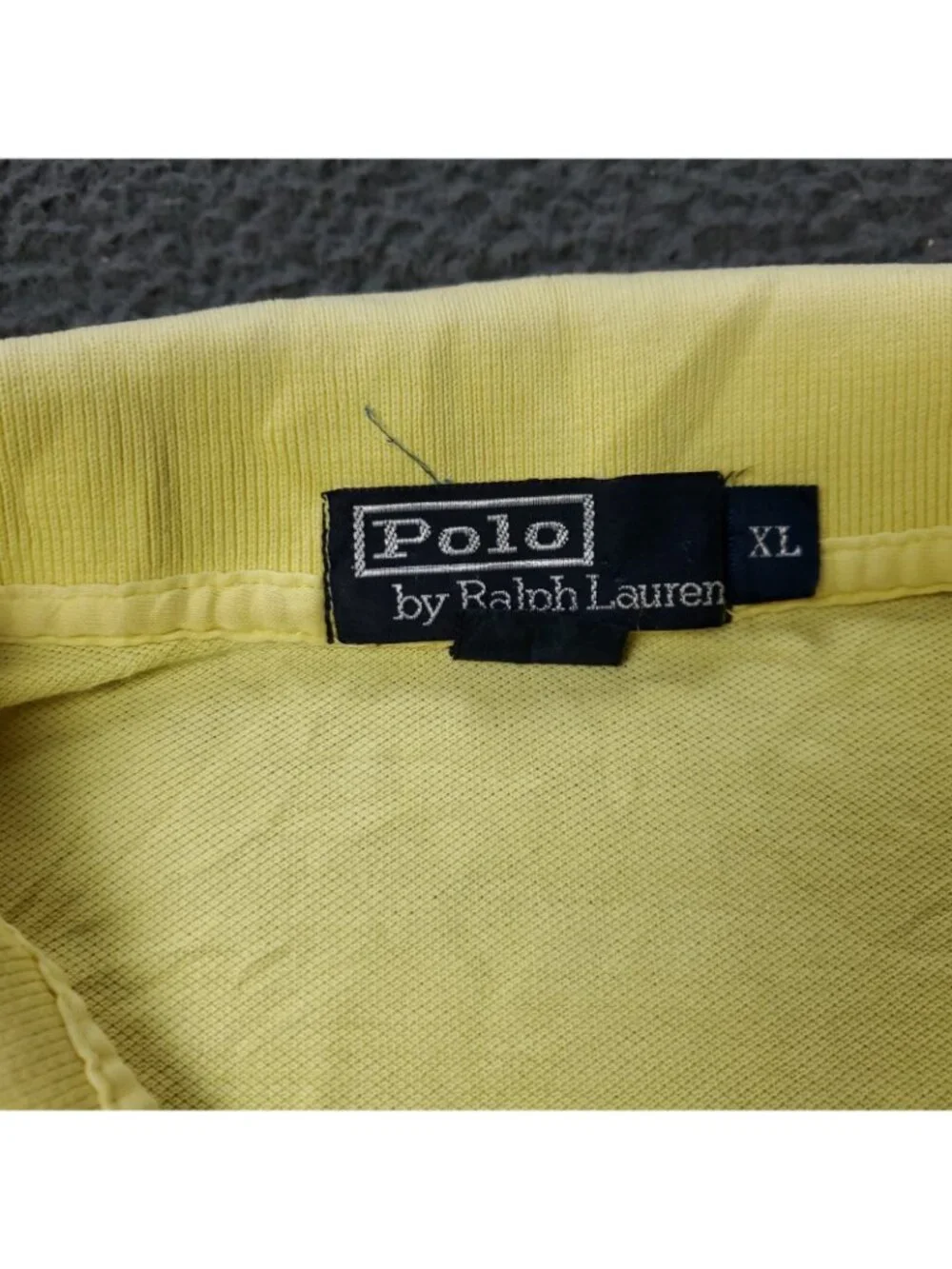 Polo Ralph Lauren Shirt  Mens Size XL Extra Large Short Sleeve Yellow